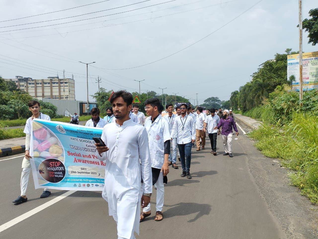 Social and Personal Health Awareness Rally - Kalsekar Technical Campus