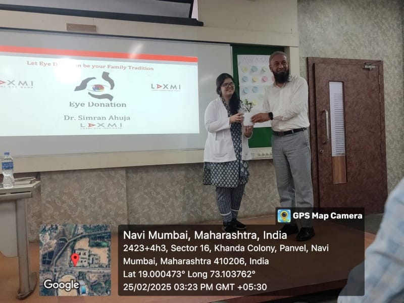 Guest Lecture on Eye Donation 2025 - 03