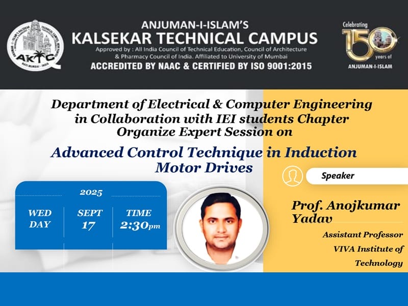 Advance Control Technique Advance Control Technique
