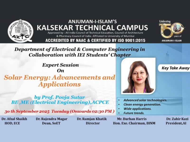 Solar Energy Expert Seminar