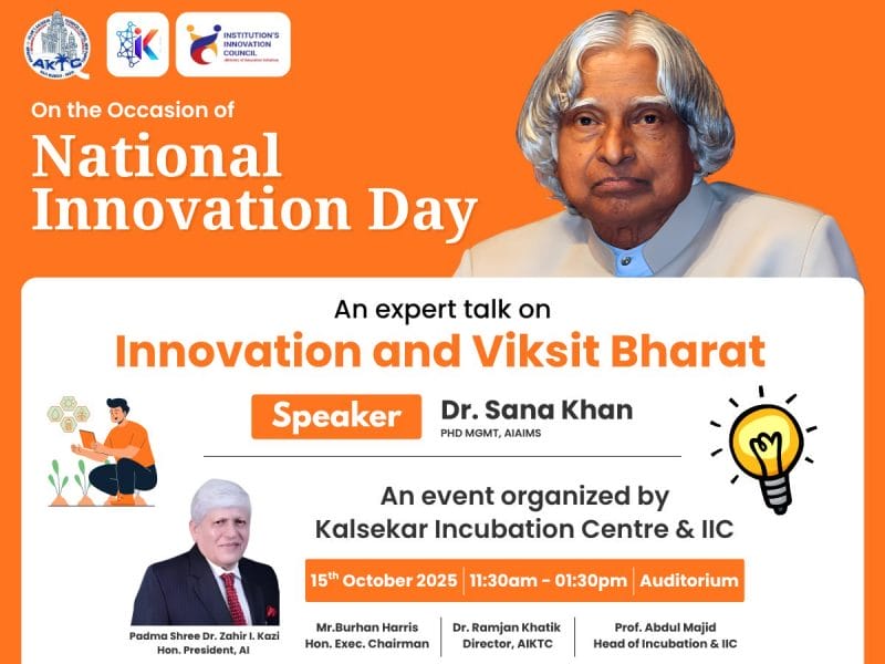 Innovation and Viksit Bharat Innovation and Viksit Bharat
