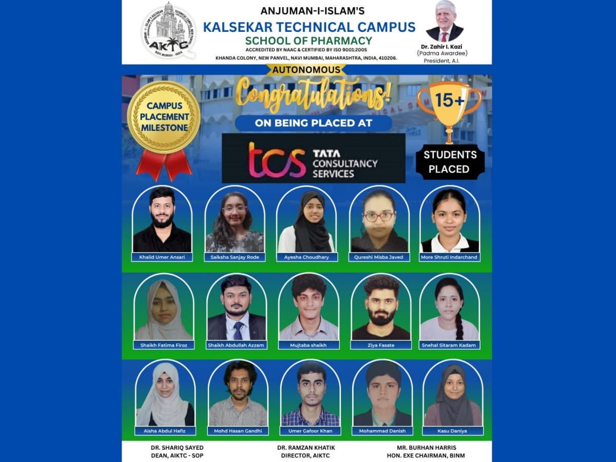 TCS Campus Placement BPharm