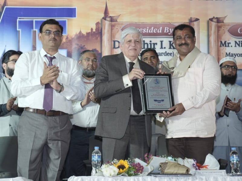 Felicitation of Mayor PMC Mr. Nitin Jairam Patil.