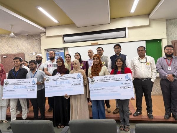 Win First Prize at MSBTE State-Level Technical Paper Presentation Competition - 01